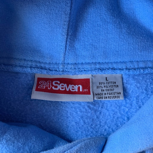 Blue Oversized Hoodie - Picture 2 of 2